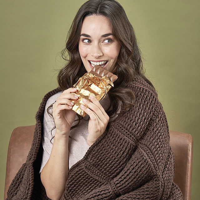 Chocolate Bar Throw