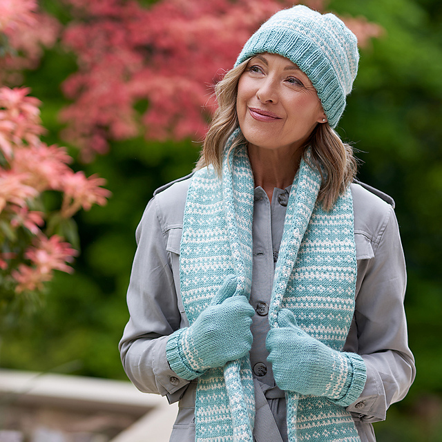 Elodie Hat and MItts Set