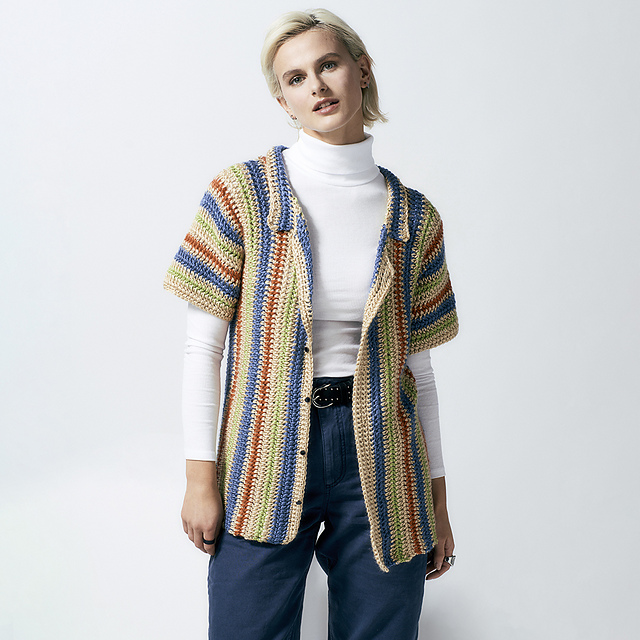 Striped Collared Shirt
