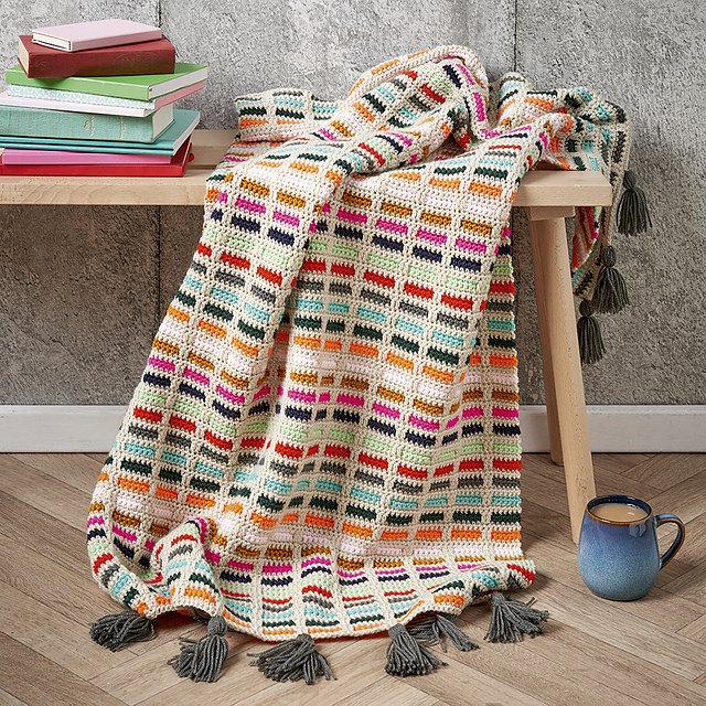 Broken Lines Blanket
