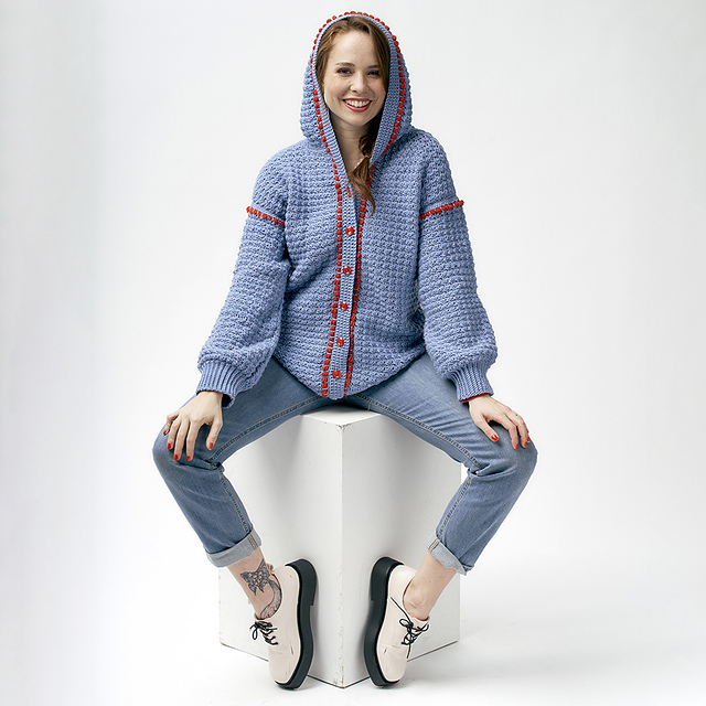 Hooded Cardi