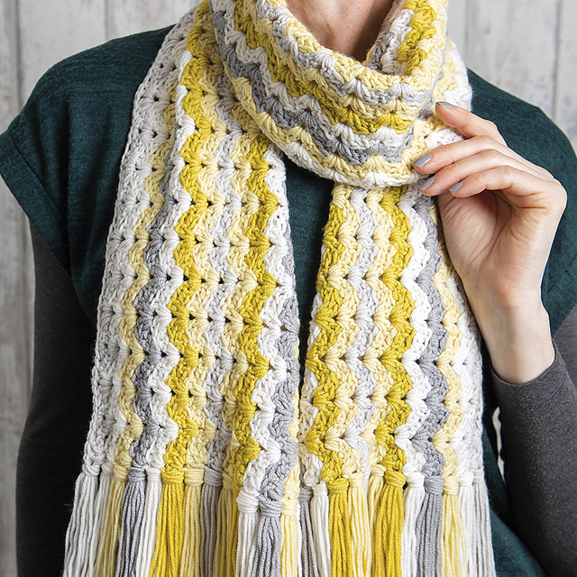 Moseying on Down Scarf