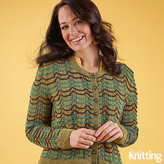 Peacock Tail Cardigan