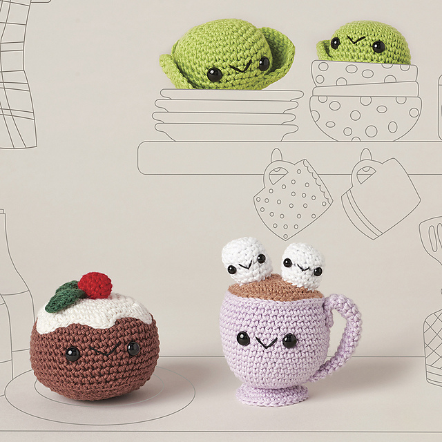 Amigurumi Christmas Food