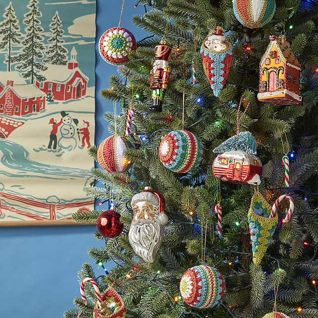 Vintage Christmas Baubles
