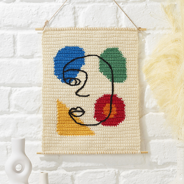 Cubist Wall Hanging
