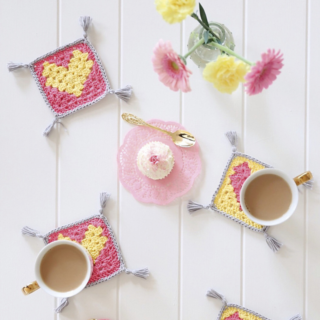 Heart Coasters