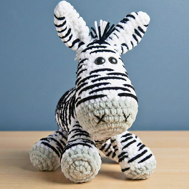 Zebra Plushie Toy