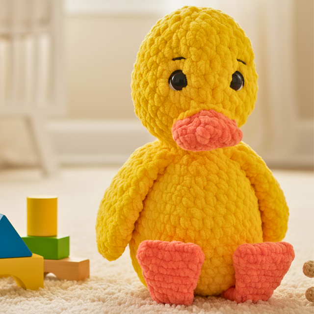 Sensory Duck Plushie