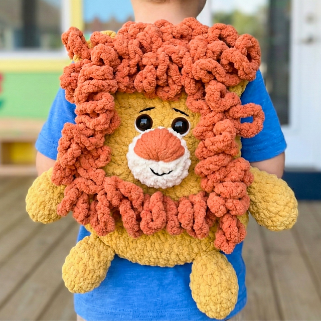Lion Backpack for Toddler