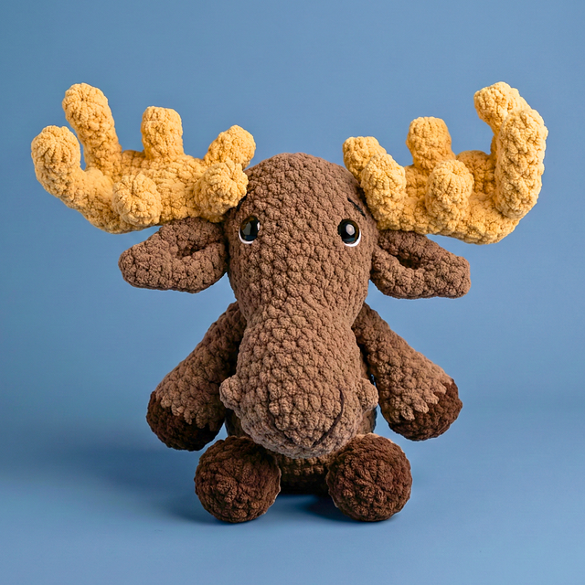 Amigurumi Moose Stuffie