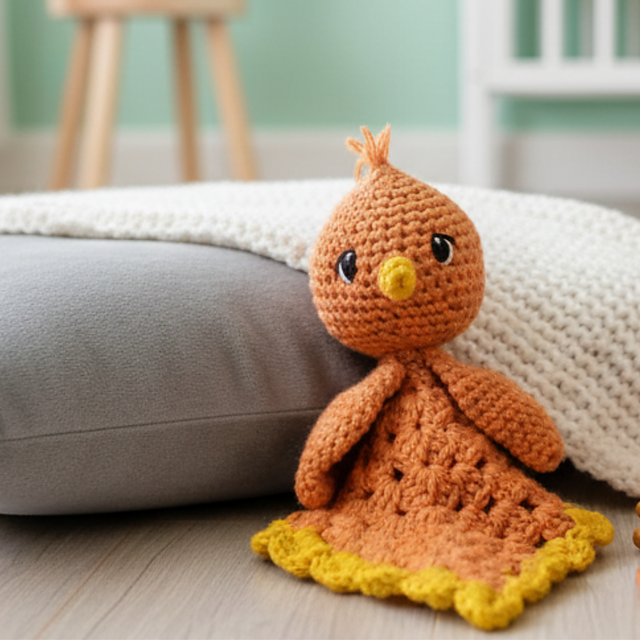 Birdie Lovey Blanket