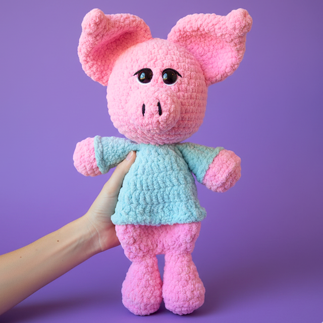 Pig With Shirt Snuggler