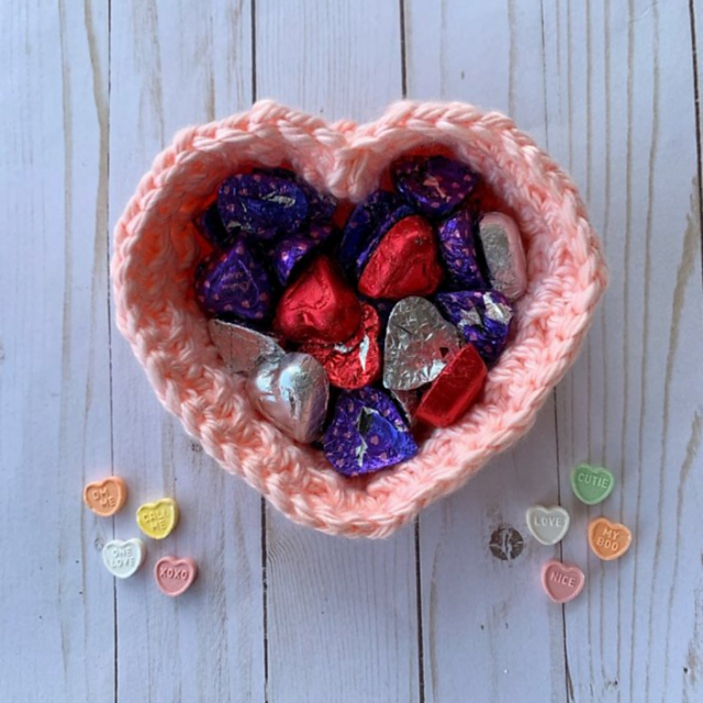 Candy Heart Basket