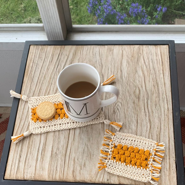 Simply Beachy Mug Rug Set