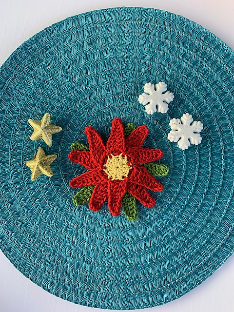 Poinsettia Applique