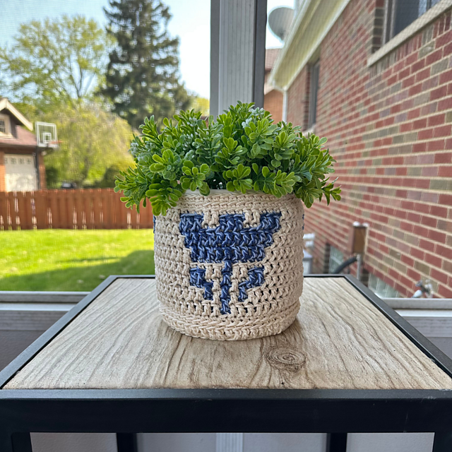 Mosaic Tulip Pot Cozy