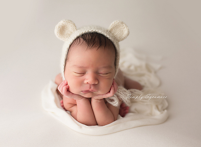 Baby Bear Bonnet