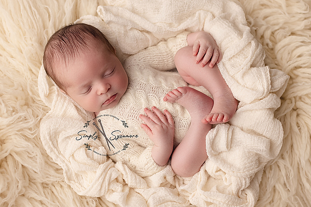 Cabled Onesie