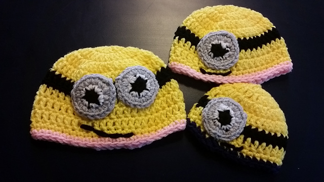 Bev's Baby Minion Hat