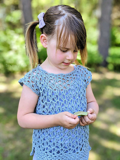 Marielle Lace Tee - Child Sizes