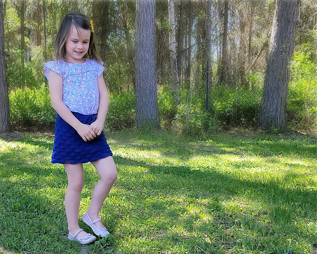Delphinium Summer Skirt