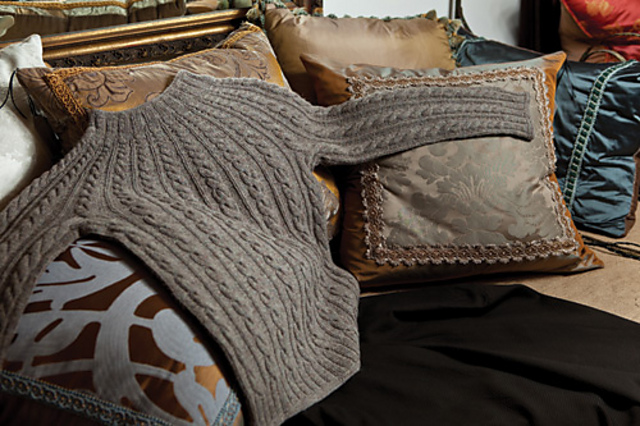 Cabled Pullover