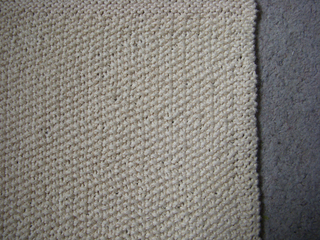 Moss Stitch Dishcloth