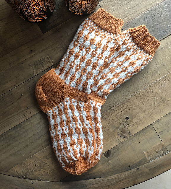 orange socks