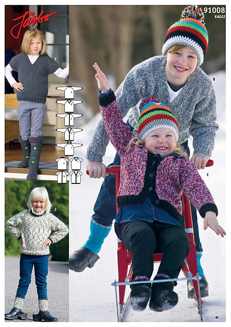 91008 Children's Basic Sweater