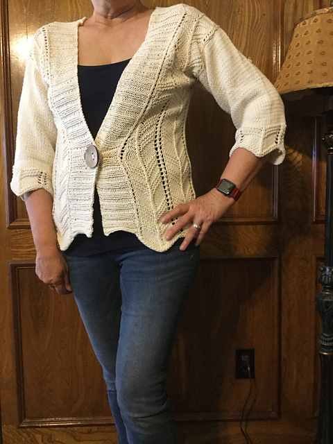 Ripples and Lace Cardigan