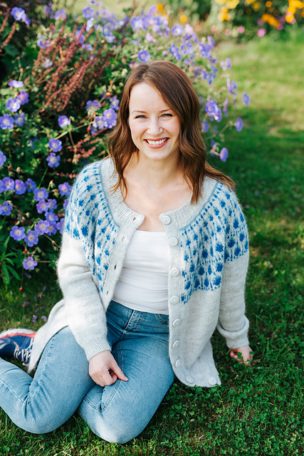 Blueberry Cardigan