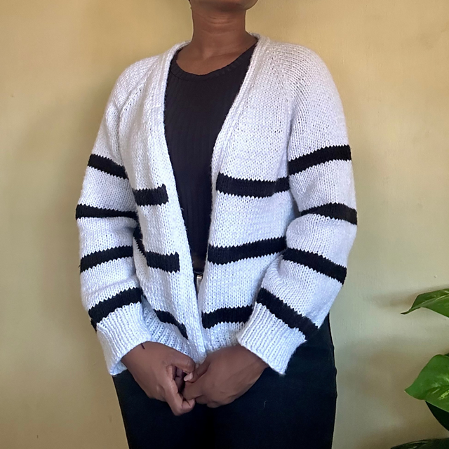 Serene Stripes Cardigan