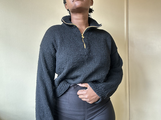 Drop Shoulder Sweater