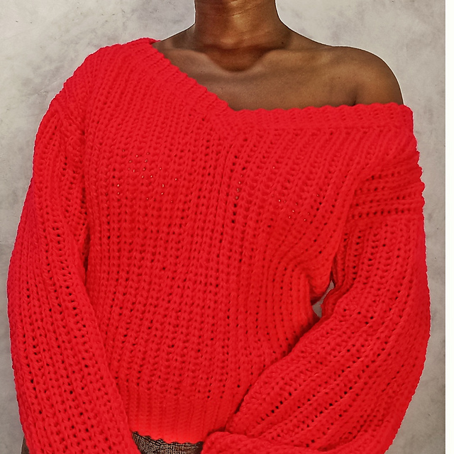 Off The Shoulder Sweater