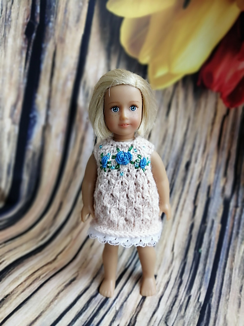 Mini American girl dress