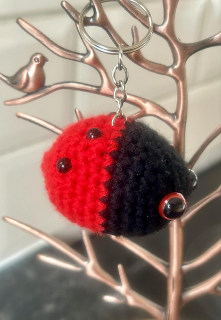 Ladybug Keychain