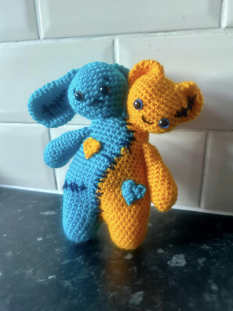 FrankenBear Frankenstein Teddy