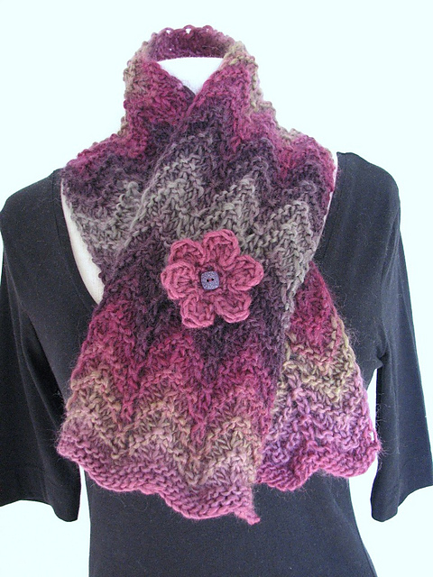 Chunky ZigZag Scarf