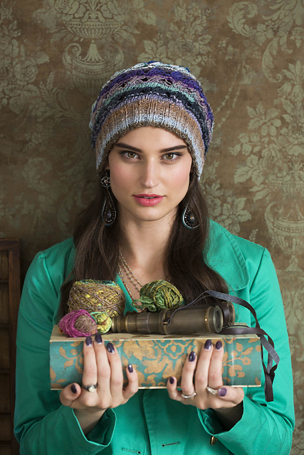 Slouchy Cross Stitch Cap