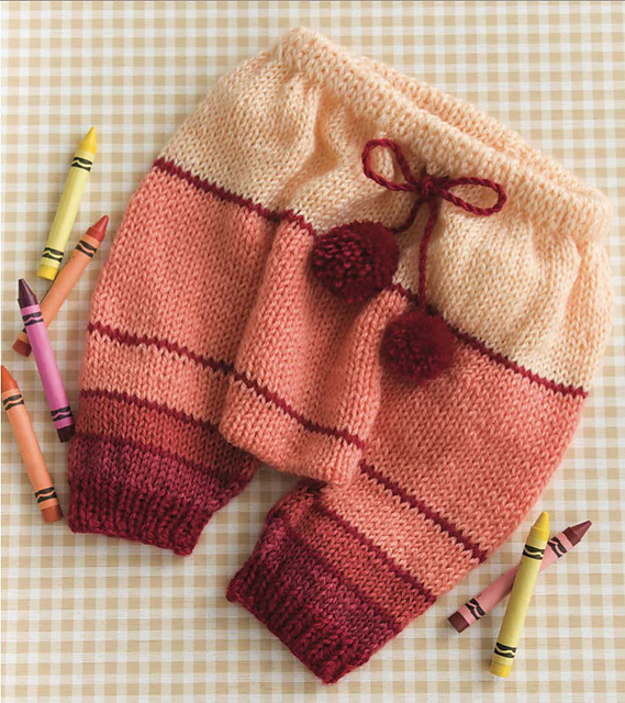 #35 Stripy Puffy Pants
