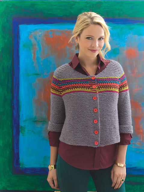Colorwork Cardi