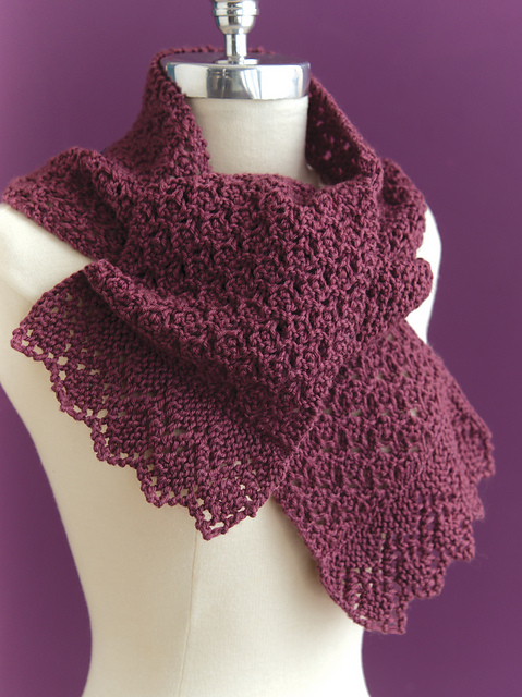 Textured Lace Scarf