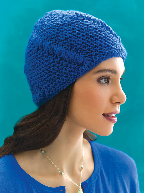 Swirled Cables Hat