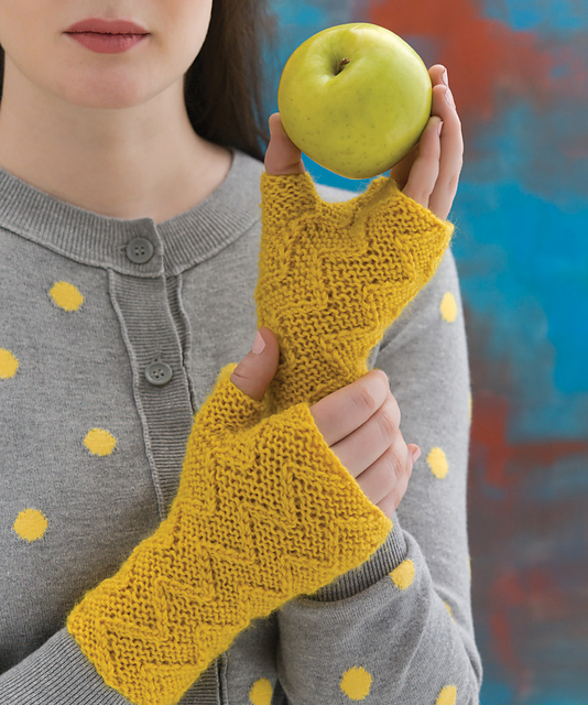 Zigzag Mitts