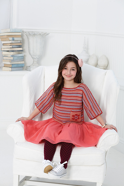 Crochet-Edged Pullover
