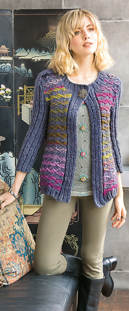 Color Vine Cardigan