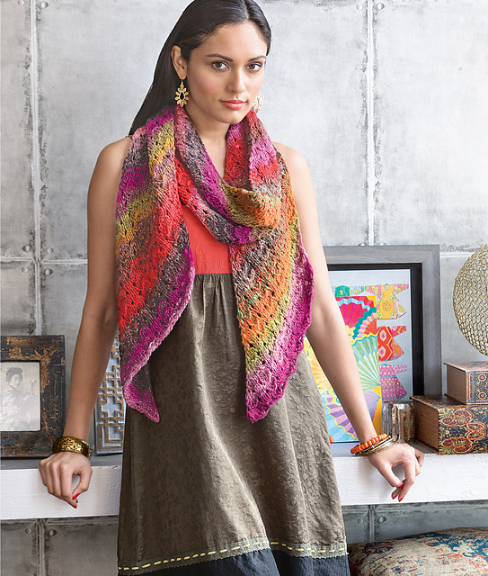 Tilted Lace Scarf