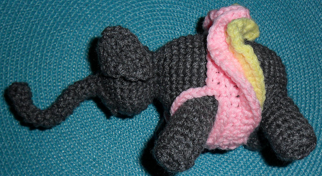 Dress for Amigurumi Elephant