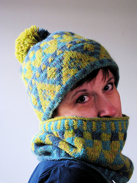 Euphorbia Hat and Cowl